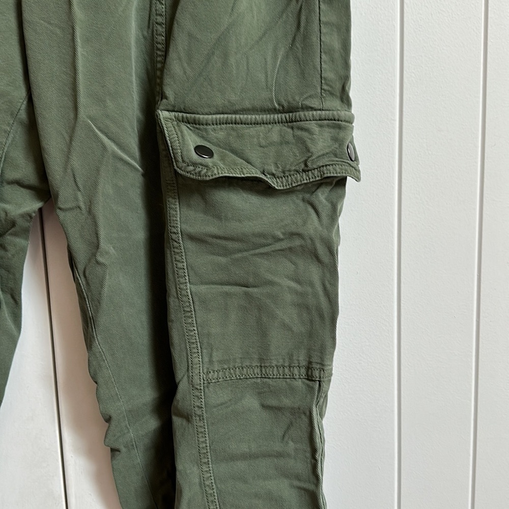 Banana Republic Green Cargo Pant Joggers Size L - Picture 4 of 12